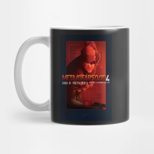 Metal Gear Solid 4 "Old Snake" Poster Mug